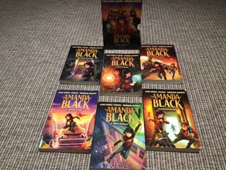 Pack de 6 libros de amanda black edicion limitada