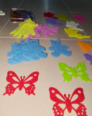 Figuras de fieltro variadas