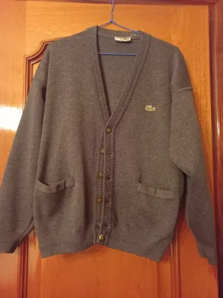 Chaqueta de punto Lacoste Gris Talla M