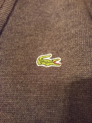 Chaqueta de punto Lacoste Gris Talla M