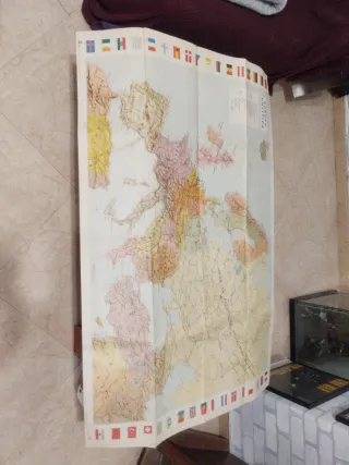 Mapa Europa Política 1971