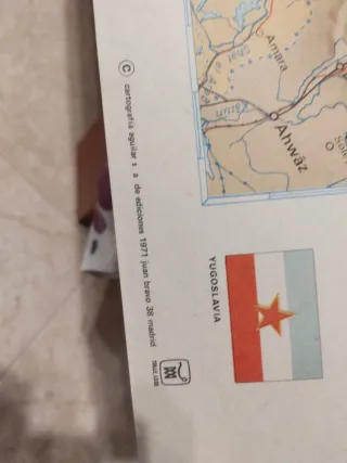 Mapa Europa Política 1971