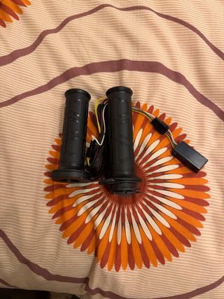 Puños calefactables para moto