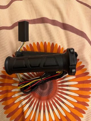 Puños calefactables para moto