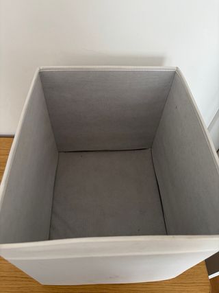 Caja DRÖNA IKEA blanca 33x38x33 cm