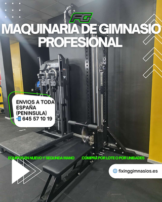 Máquinas de Gimnasio - Envío a Toda España