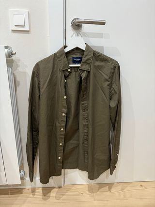 Camisa Pull&Bear Talla S Verde