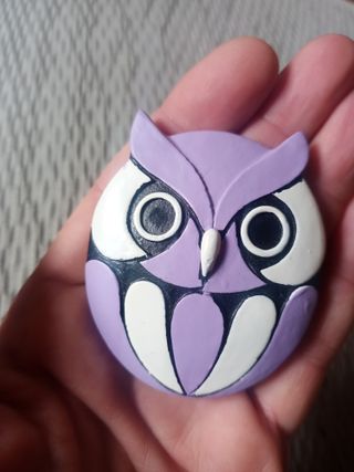 Calamite gufetti colorati per frigo/bacheca