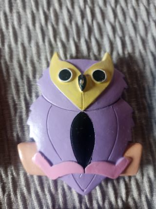 Calamite gufetti colorati per frigo/bacheca