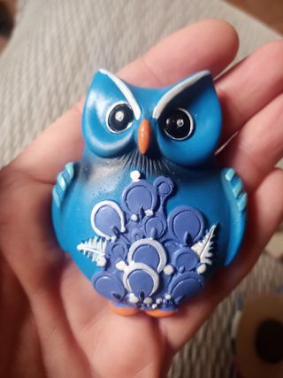 Calamite gufetti colorati per frigo/bacheca