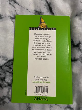 El asesinato del profesor de matemáticas (El du...