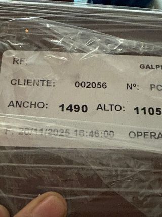 Persianas de aluminio com cajon de aluminio de 165