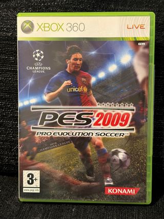 PES 2009 Pro Evolution Soccer Xbox 360