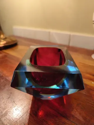 Piezas de cristal de Murano