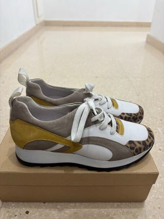 Zapatillas Talla 37 Estampado Leopardo