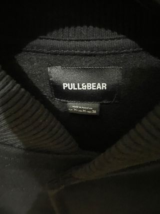 Giacca bomber Pull&Bear nera e bianca