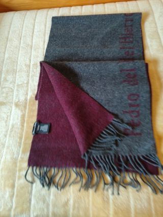 Bufanda lana,  Pedro del Hierro