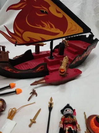 Barco Pirata Novelmore con Figuras