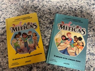 Libros 1 y 2 de la colección “Míticas”