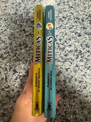 Libros 1 y 2 de la colección “Míticas”
