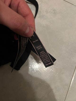 Reggiseno Victoria's Secret Nero Pizzo