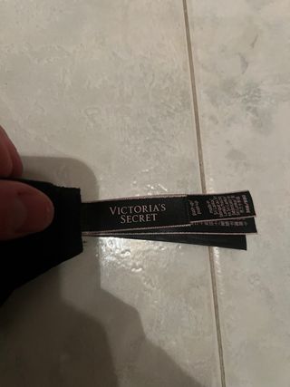 Reggiseno Victoria's Secret Nero Pizzo