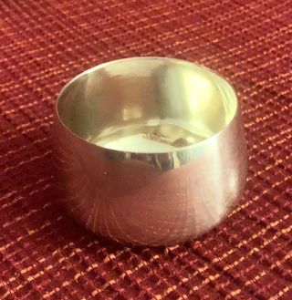 Piccola ciotola vintage argento 800