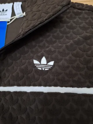 Chaqueta Adidas Originals Cremallera Marrón, S