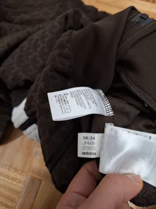 Chaqueta Adidas Originals Cremallera Marrón, S