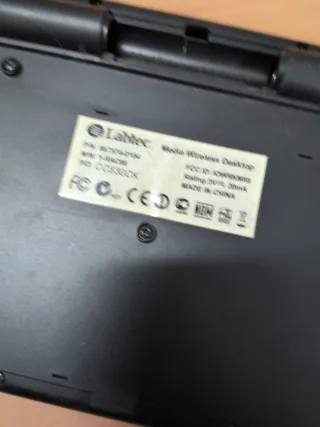 Teclado Labtec Negro y Gris inalámbrico