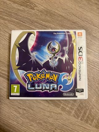 Caja Original Pokémon Luna 3DS