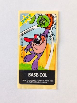 TINY TOON CROMO CHICLE SONRICS 1994 BASE-COL