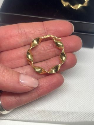 Orecchini cerchio oro