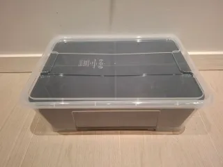 Caja Samla Ikea con divisores para piezas Lego