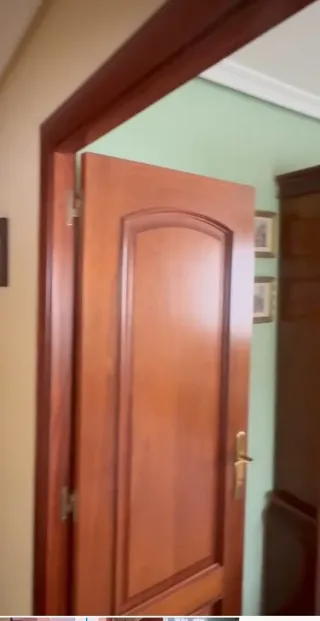 8 Puertas Madera Maciza con Marcos y manillas