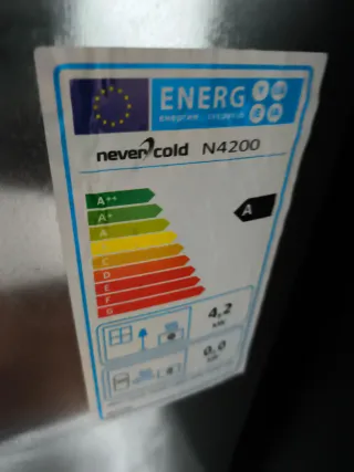 Estufa de gas negra. Hay que arreglarla .