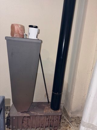 Estufa hueso aceituna/pellet