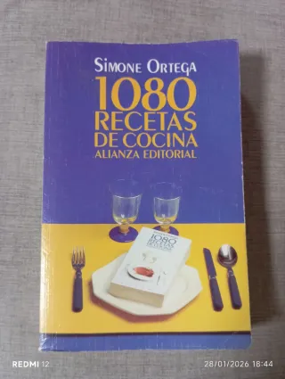 1980 Recetas de cocina.