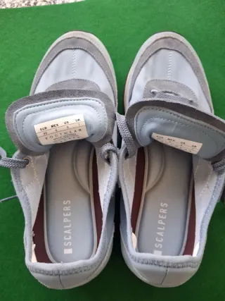 Zapatillas Scalpers Azul y Gris