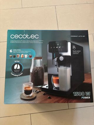 Cafetera Cecotec Cremmatt Latte Art Precintada