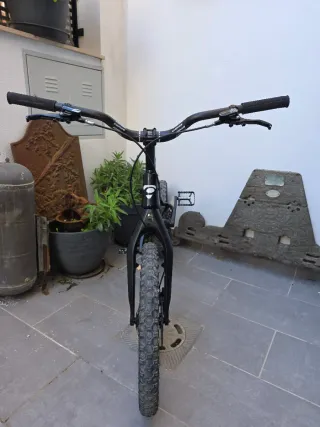 Bici Trial Clean K1.2 Carbono 20" buje libre comas