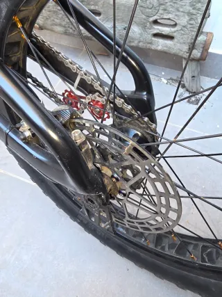 Bici Trial Clean K1.2 Carbono 20" buje libre comas