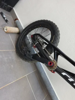 Bici Trial Clean K1.2 Carbono 20" Con buje libre.