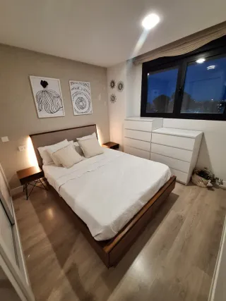 Conjunto cama del Corte Inglés cajones integrados