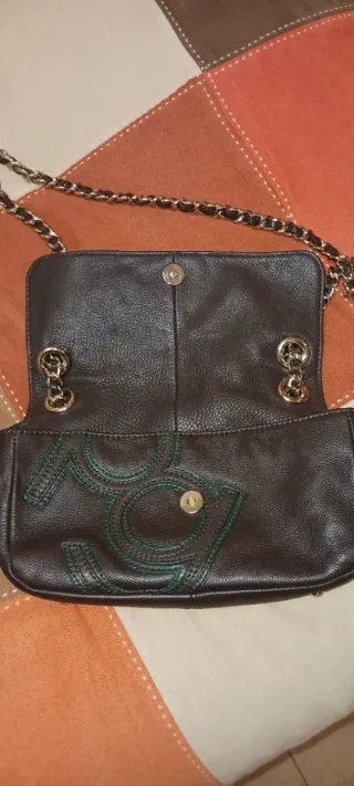 Bolso Purificación García Negro y Verde