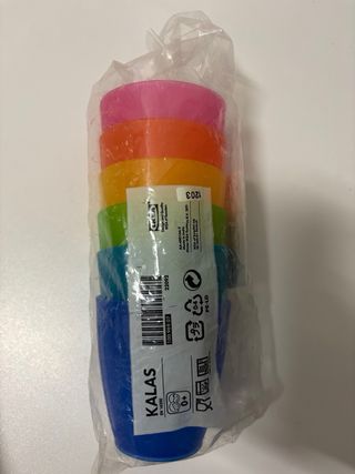 Vasos Ikea Multicolor Plástico