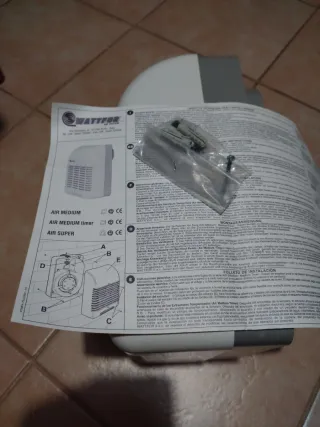 Aspiratore centrifugo da condotto