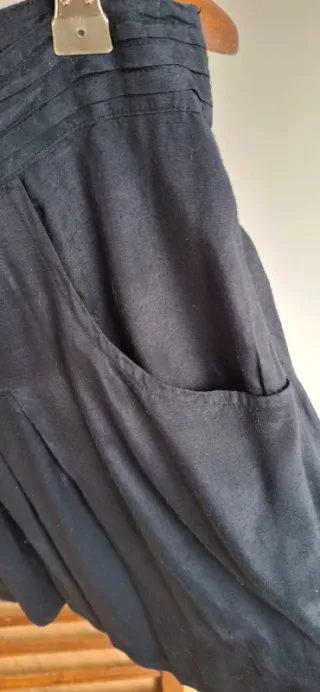 Saia Desigual com bolsos