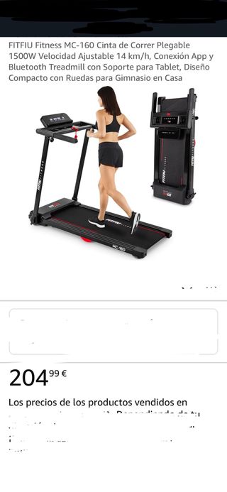 cinta de correr nueva