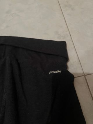 Leggings sportivi donna Adidas neri rossi